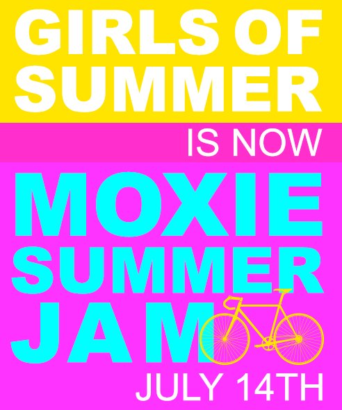 Save the date for Moxie Summer Jam! July 14th! #wtfbike #womenbike #seabikes #bikeeverywhere