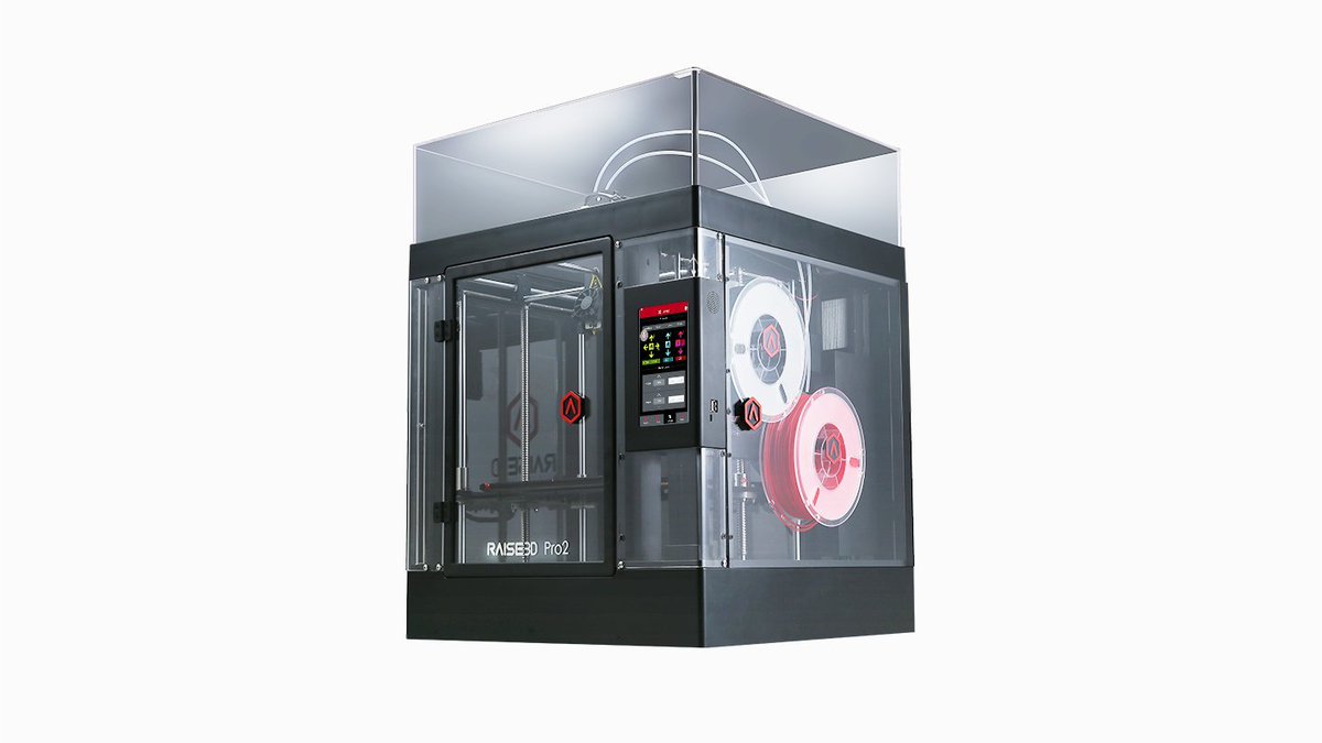 3DPlemya's tweet photo. PRO 2, новый профессиональный 3D принтер от известной китайской компании Raise3D. Производитель в данной модели сделал упор на высокоточное прототипирование и возможность работать с широким ассортиментом полимеров. https://t.co/jPnElwymH1