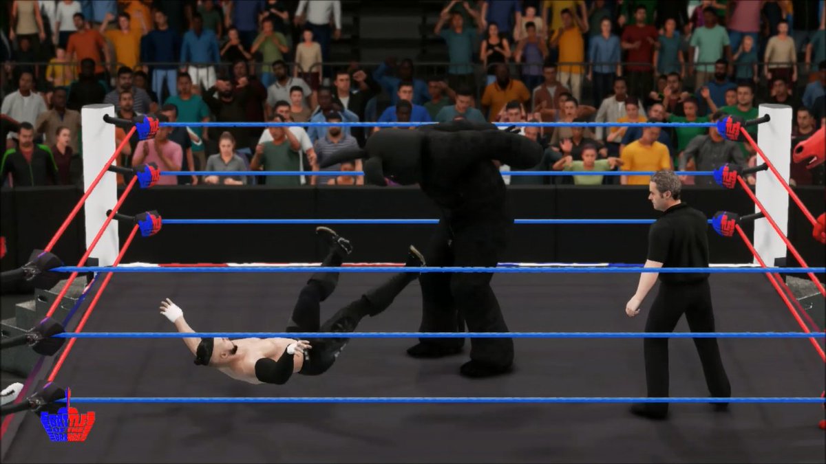 GCAWRESTLING2K's tweet photo. At this past Sunday night's #BattleOfTheBrands event, the two promotion's World Tag Team Champions squared off! #RWA would then pick up there second win of the night when #TheFreaksOfNature defeated the #TheOilRigRoughnecks! #GCAWrestleVerse #WWE2K18 #YouTube #GCAvsRWA #PS4 https://t.co/I6KcxEZXr8