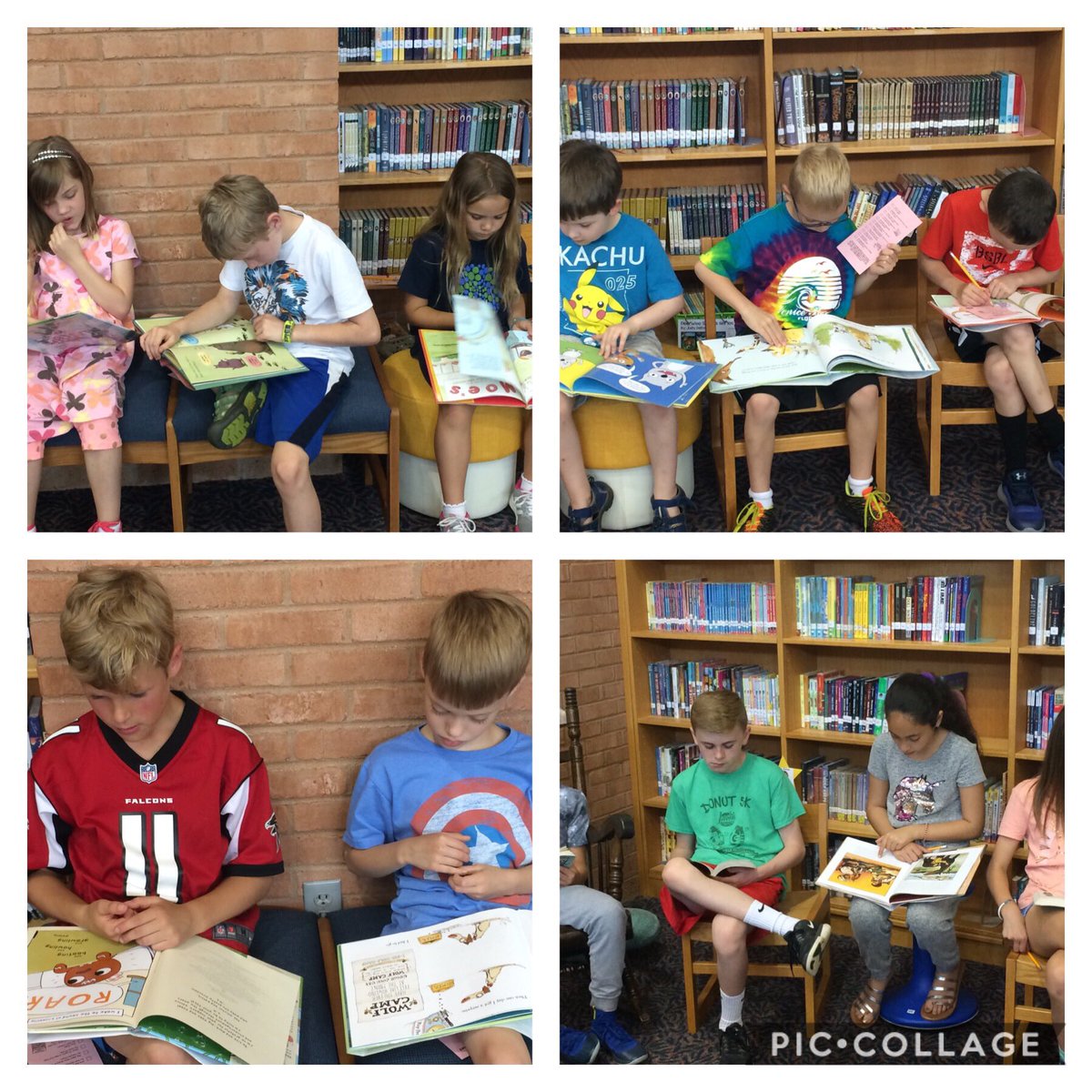 rachelmlima's tweet photo. YHBA Preview!! This week in the media center, it’s a YHBA-musical chairs-book tasting mashup! Thanks @SmokyRowMedia for the idea! @CherryTreeElem https://t.co/BXGEdsJfO5