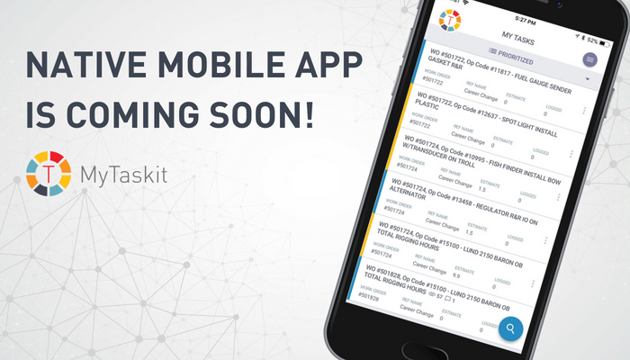 MyTaskitApp's tweet image. MyTaskit is launching a fresh new native app! Stay tuned to find out more in the coming days. hubs.ly/H0c1-D50 #WorkCoordination