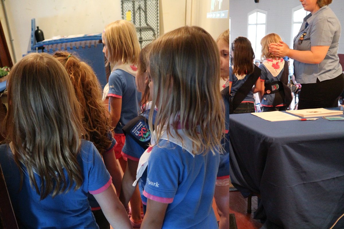 WPGGirlGuides's tweet photo. More than 60 Sparks & Brownies came to celebrate a great @girlguidesofcan year at District Advancement #flyingup #abetterworldbygirls #girlgreatness https://t.co/hCZxOipWZR