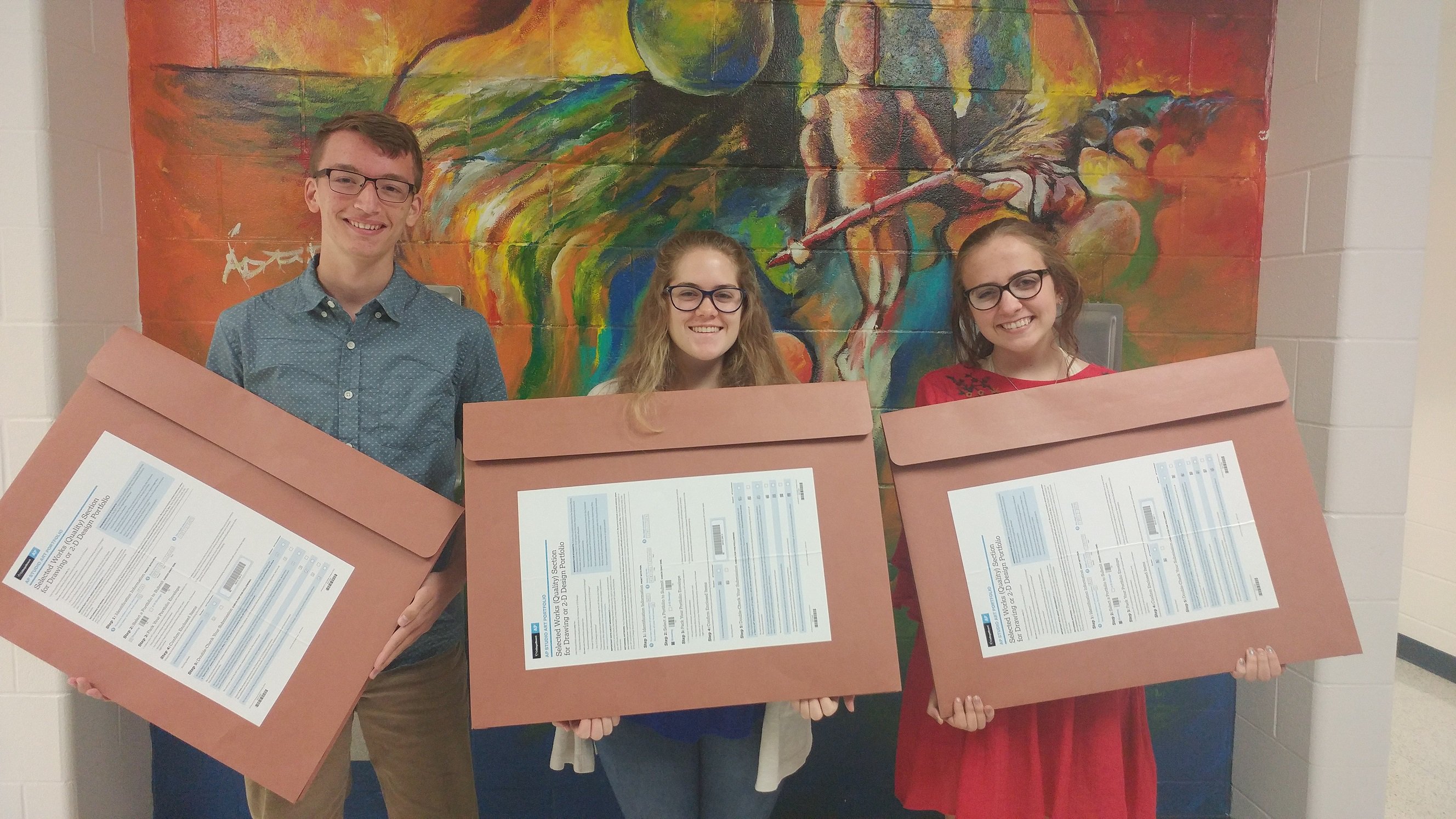 Homestead Spartans on X: AP Studio Art Portfolios are Finished for 2018!   / X