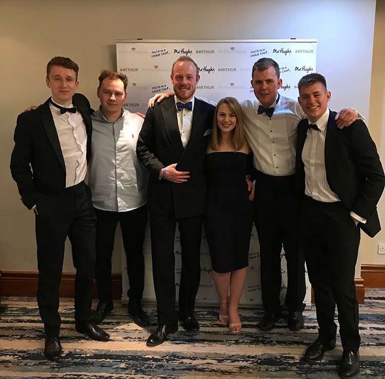 A HUGE thank you @PinPointUK who have chosen #MIACS as one of their charity partners, but also filmed & enjoyed our 2018 #4rthur memorial match & dinner! We’re honoured to have their support + grateful for their hard work. Also congrats to Oliver for winning #directoroftheyear