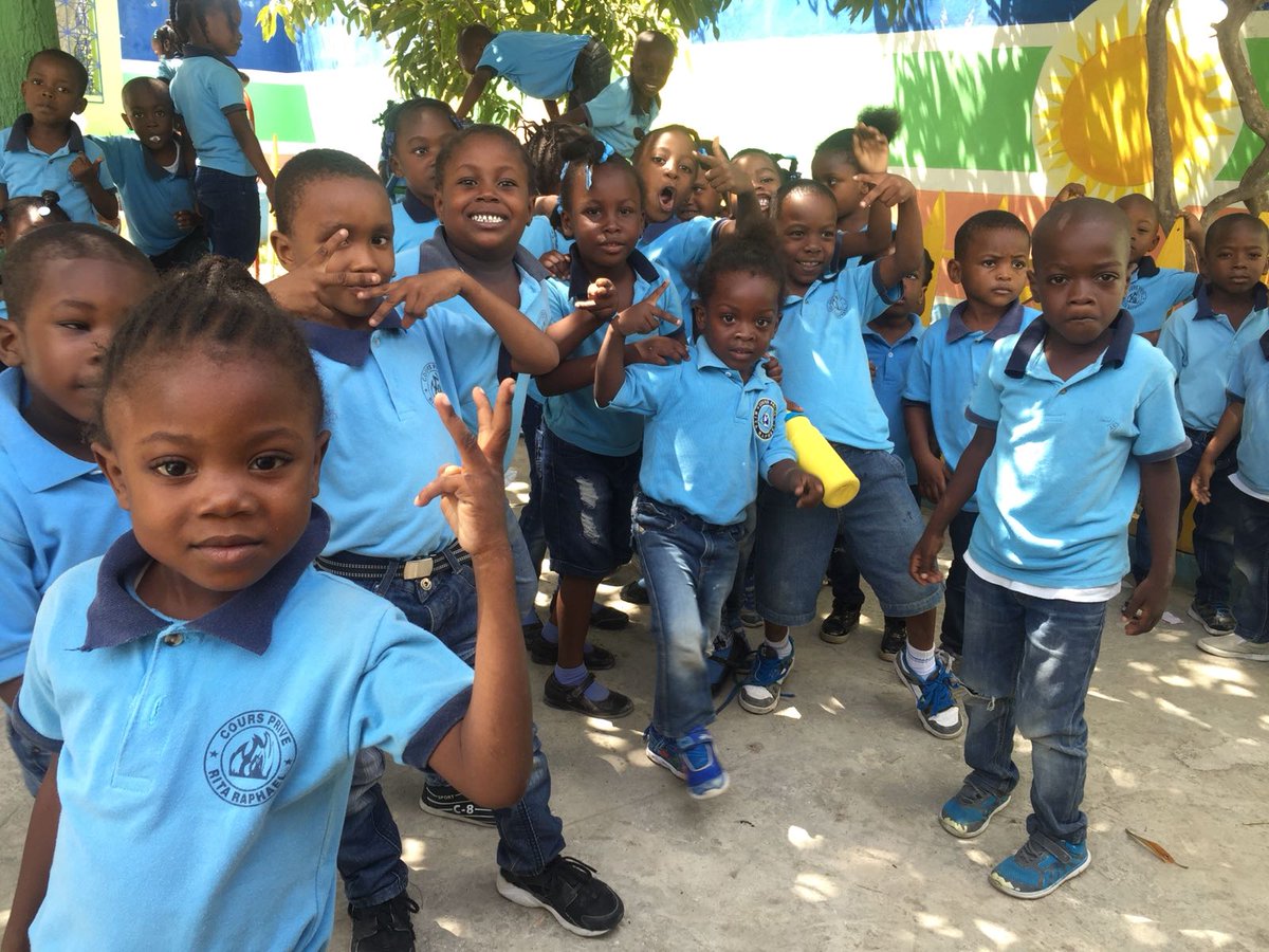 Surtab's tweet photo. “I truly believe that Digital Education is a great tool to catch up on the tardiness of our educational system in Haiti”stated Mr JeanPierre in a presentation of the Mobile Classroom for the kid at Cours privé Rita Raphael in #Cabaret  #surtabeducation #tech #Educationaltablets https://t.co/F85AaxGOww