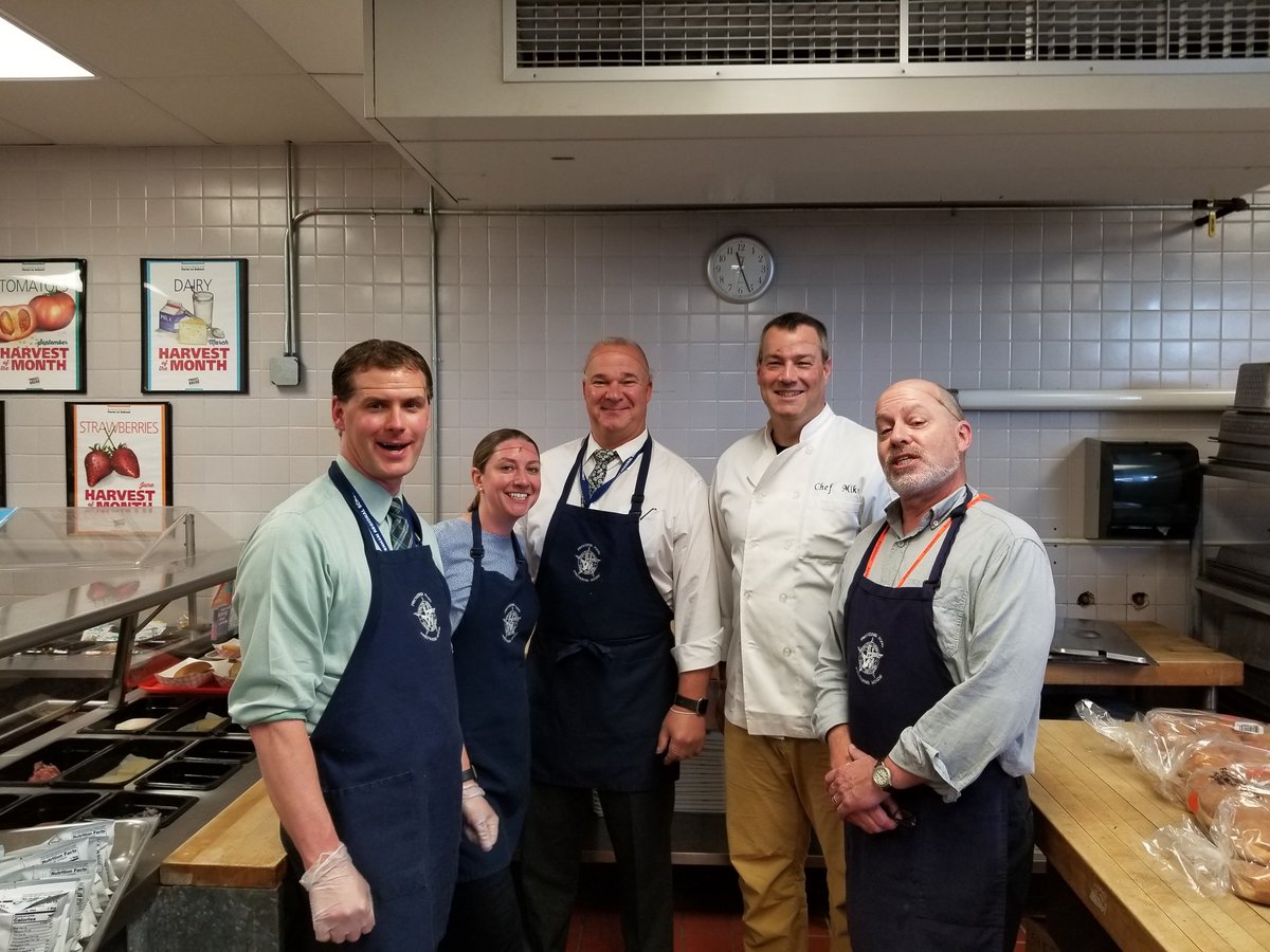 Lunch Lady Switch Day was a big hit! Thank you Mr Tracy, Mr Menegoni, Mrs Losee, Mr Shailor and Dr Harvey