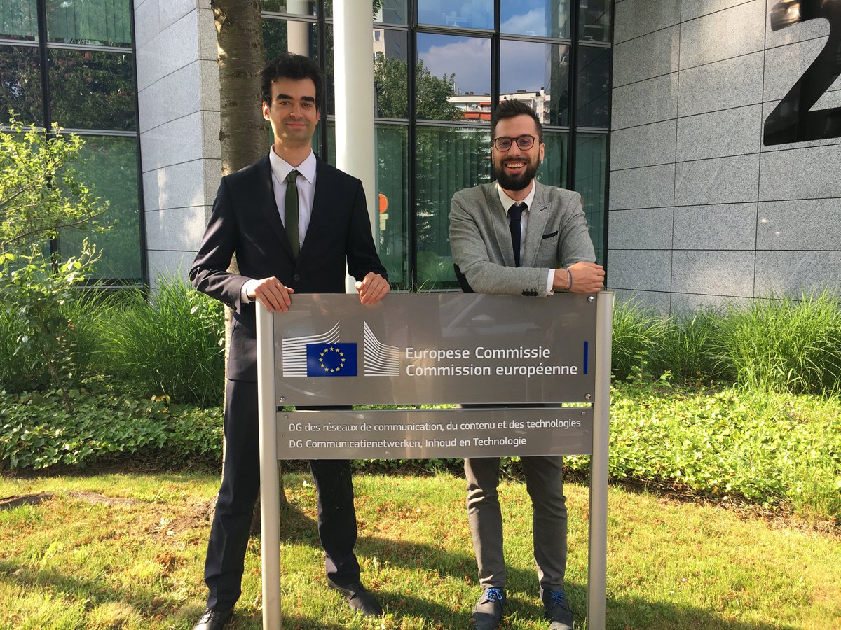 kgyodi's tweet photo. We had a great day in EC presenting @DELabUW results for Engineroom project #NGI @NGI4eu @michalpalinski https://t.co/RDC4ATZOEo
