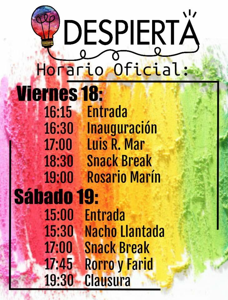 DiegoHerrera107's tweet photo. Todo listo para que este fin de semana se lleve acabo el “Congreso Despierta 2018” en #PiedrasNegras con las conferencias de @RosarioMarin1 @Nachito10 @rorroechavez y @faridieck ¡No te lo puedes perder! https://t.co/qSAFnIoJ8O
