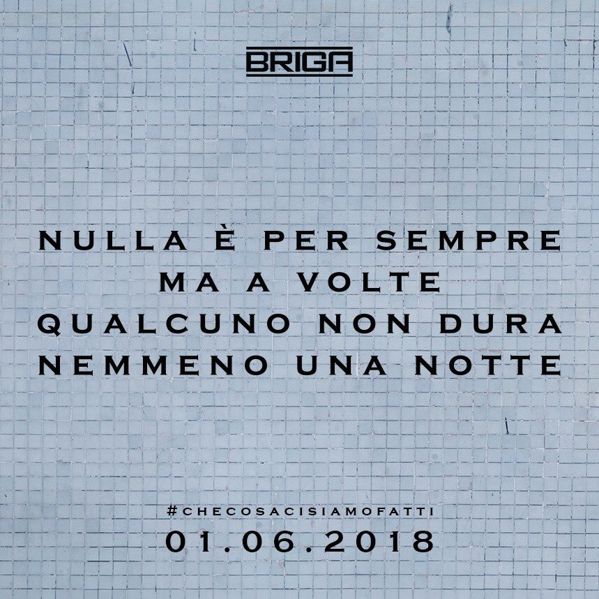 MattiaBriga's tweet photo. Pre-salva su Spotify il mio nuovo album #checosacisiamofatti 📀 ⤵️

https://t.co/p5DikhZY7V https://t.co/vBVSWDJuCk