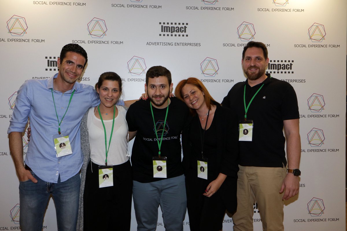 Λιγότερες από δύο ημέρες έμειναν για να σας υποδεχτεί η ομάδα του Social Experience Forum!
Ραντεβού την Πέμπτη, 17 Μαΐου!  
#SEF18 #SocialExperienceForum