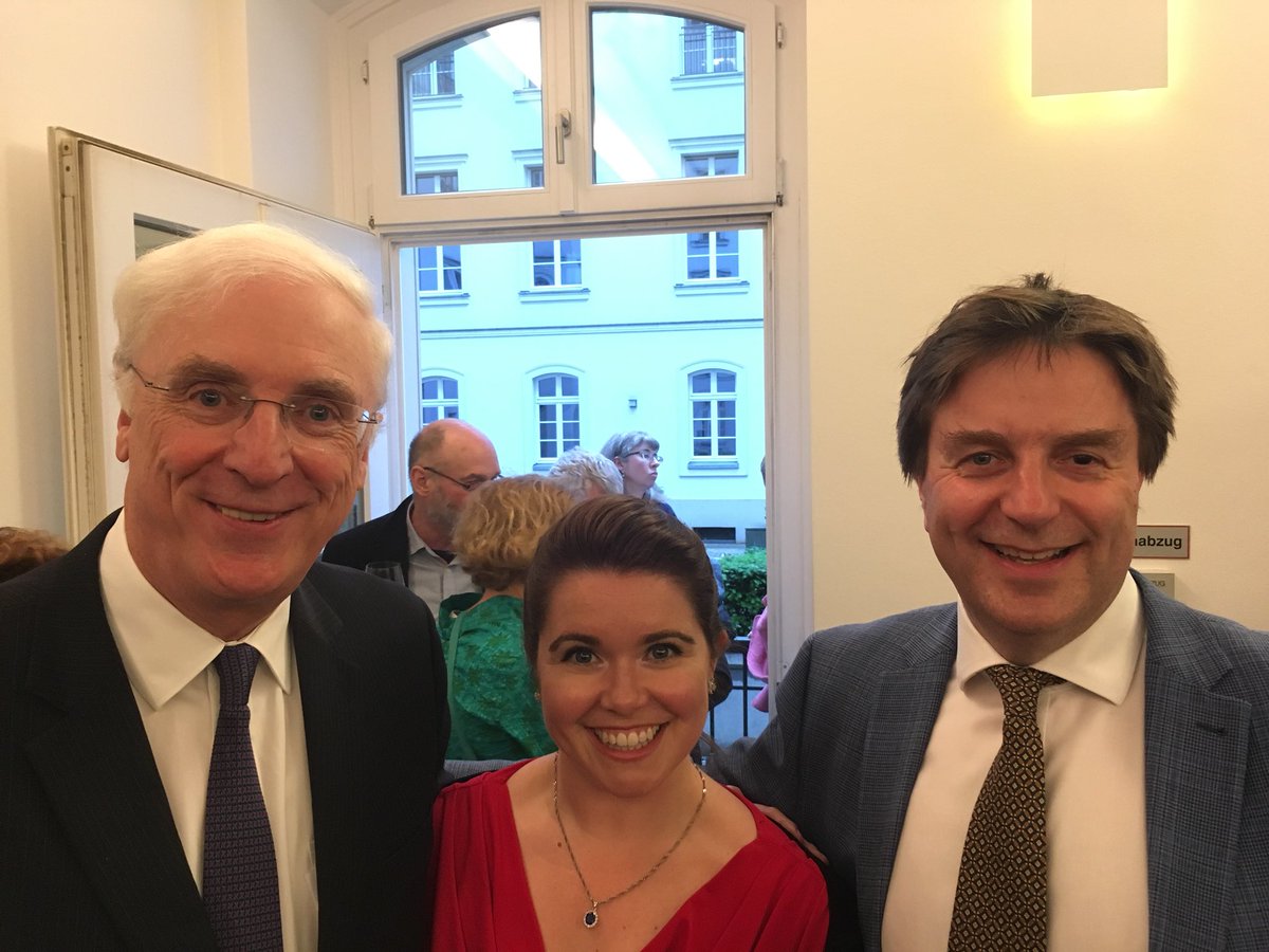 With the inimitable <a href="/TaraErraught/">Tara Erraught</a> and Fergus Sheil in Berlin this evening at Embassy event supporting <a href="/IrishNatOpera/">Irish National Opera</a> <a href="/dfatirl/">Irish Foreign Ministry</a> <a href="/culture_ireland/">Culture_Ireland</a>