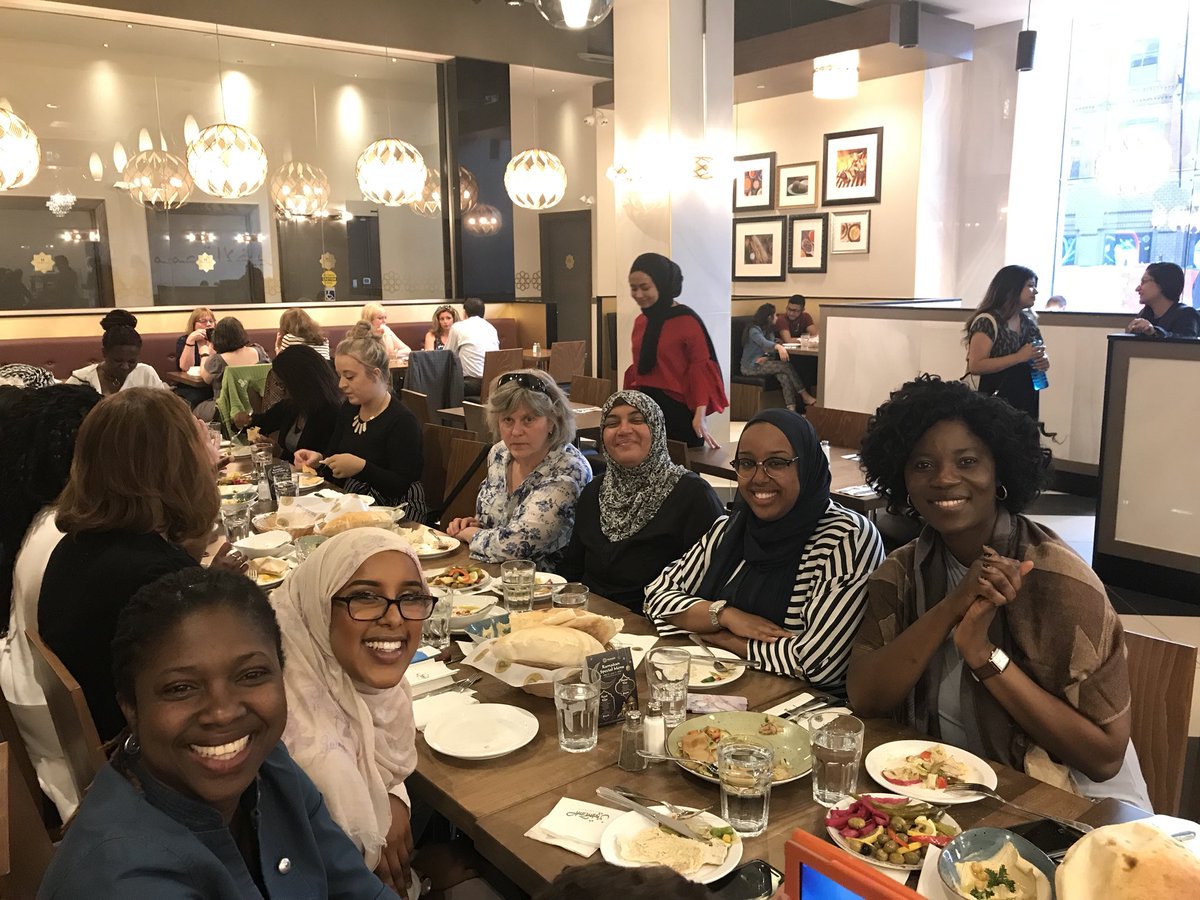 AmiraElghawaby's tweet photo. #ottcity just got its 1st @ParamountFoods, located at the Rideau Centre! A group of female leaders & changemakers had a blast checking out the new place, sampling incredible eats, even celebrating a bday - all hosted by its very own gracious CEO @mohamadfakih8 & staff - shokran! https://t.co/P3tMBFCSRq