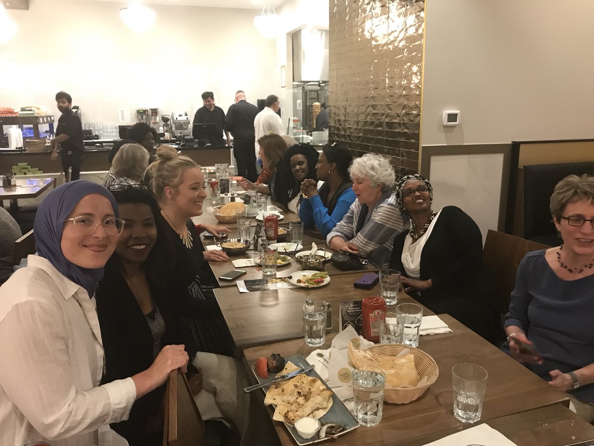 AmiraElghawaby's tweet photo. #ottcity just got its 1st @ParamountFoods, located at the Rideau Centre! A group of female leaders & changemakers had a blast checking out the new place, sampling incredible eats, even celebrating a bday - all hosted by its very own gracious CEO @mohamadfakih8 & staff - shokran! https://t.co/P3tMBFCSRq