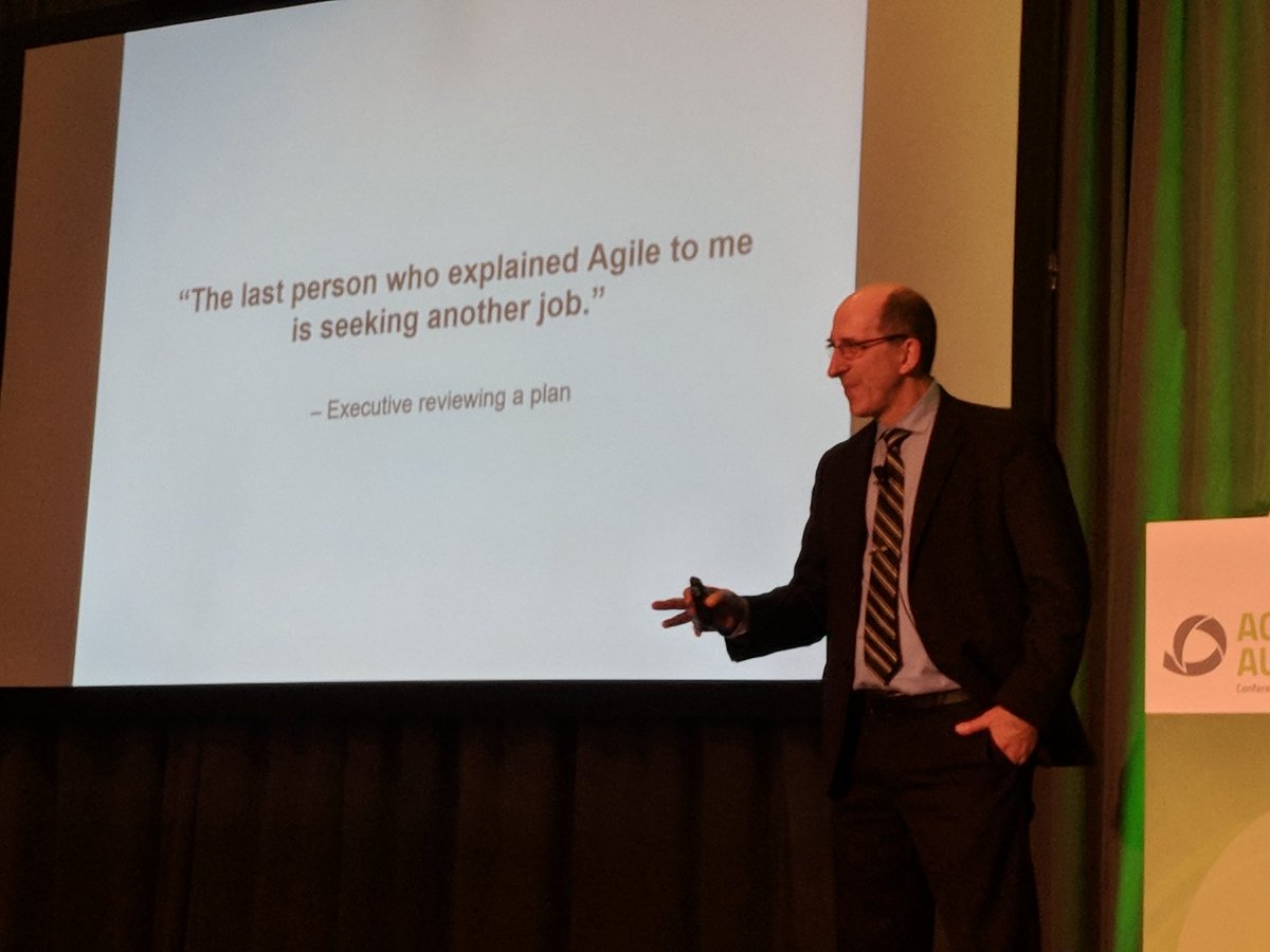 #CTIAutoWeek #CTIAgile Alan defeating Gordian knots with #Agile !!