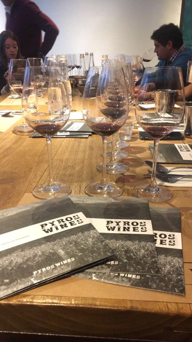 Presentación #PyrosWines en Vico Wine Bar.