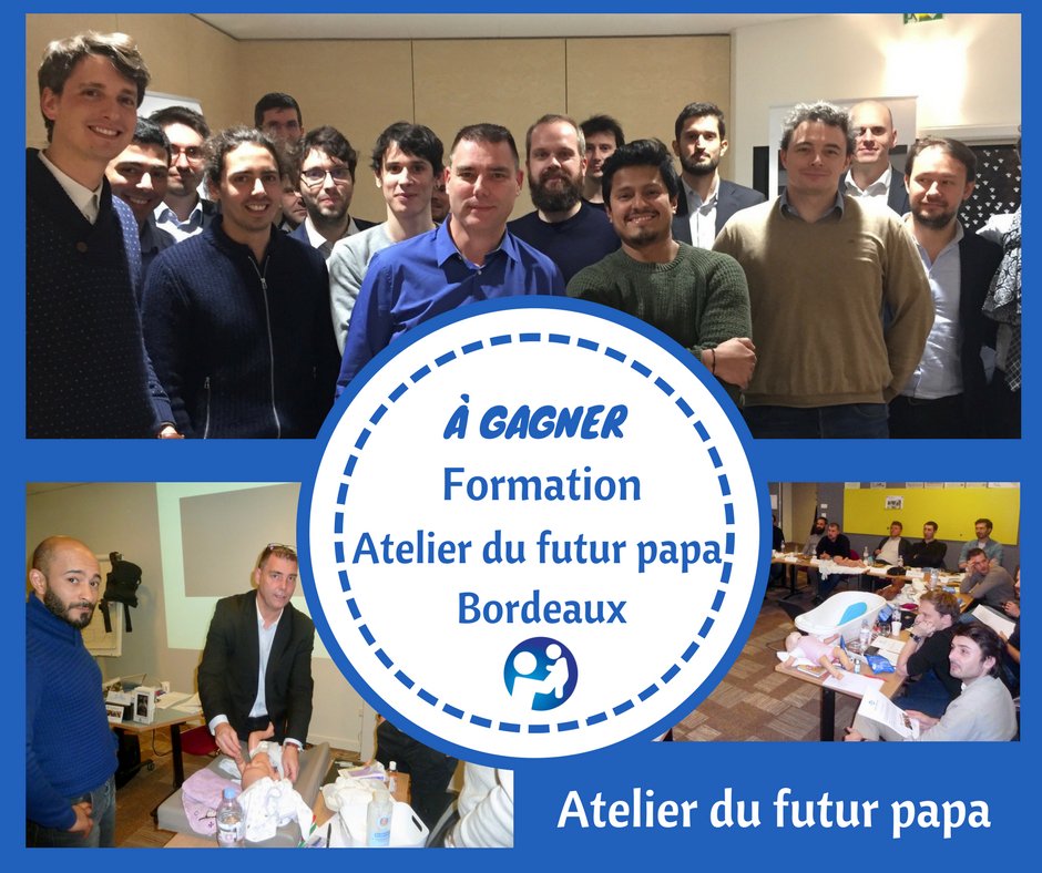 #JeuConcours 🎁dédié aux futurs et jeunes #parents !  
Remportez un cadeau unique et utile à toute la #Famille 💞 #préparation #paternité #formation #AtelierduFuturPapabordeaux. #futuresmamans 🤰et #futurspapas à vous de jouer ▶️ bit.ly/2rHTnHt