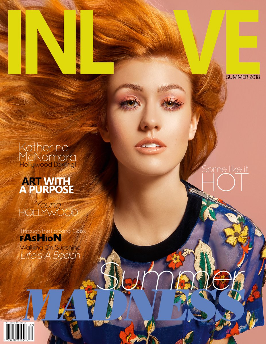 InLoveMagOnline's tweet image. ISSUE #16 – SUMMER MADNESS – Katherine McNamara
inlovemag.com/issue-16-summe…
#Cover #magazine #KatherineMcNamara #summer2018 #InLove