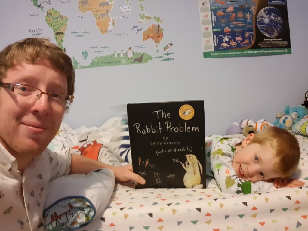 FatherReading's tweet image. Day 135: Review – The Rabbit Problem fatherreading.wordpress.com/2018/05/15/day…