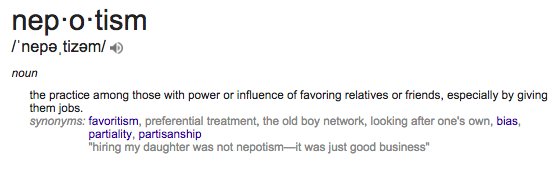 CheaterBella's tweet photo. @DonaldJTrumpJr @realDonaldTrump NEPOTISM (noun) - the practice among those with power or influence of favoring relatives or friends, especially by giving them jobs.
#PrinceJunior #ChampionOfDumb #Fredo #DumbCriminals https://t.co/HD1xVrfDwz
