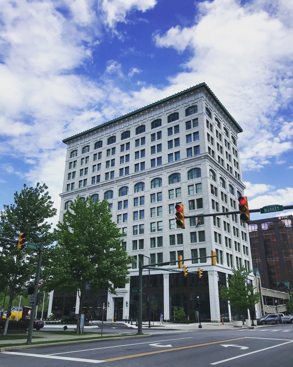 CityofYOU's tweet photo. Today marks a historic day in the @cityofyou with the opening of Youngstown @doubletree located in the Stambaugh Building. The DoubleTree is the city’s first hotel since the 1970s. #Youngstown https://t.co/E2fqLrL6zx