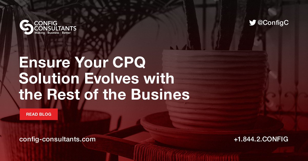 theA5corp's tweet photo. Don’t let workarounds stymie your CPQ #software. Your #CPQ system needs to evolve as your #business evolves. Read this blog to learn why your #CPQsolution needs constant attention. https://t.co/af5ISiPTJj https://t.co/0J3JWtjri3