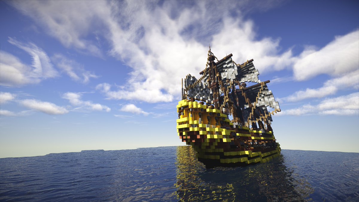 TeamCr3art's tweet photo. Petit build en attendant les gros projets 👌🔔

       ▶️ Galion du XVIIème siècle 

📌 Build by @Spakstor https://t.co/cDRG6XDAdH