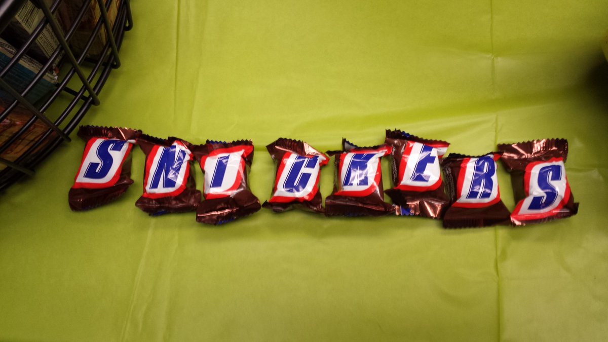 msdsci8's tweet photo. Love a #teacherappreciationweek treat where I can also spell! Thanks #mcmspta https://t.co/EJS8zpOWuG