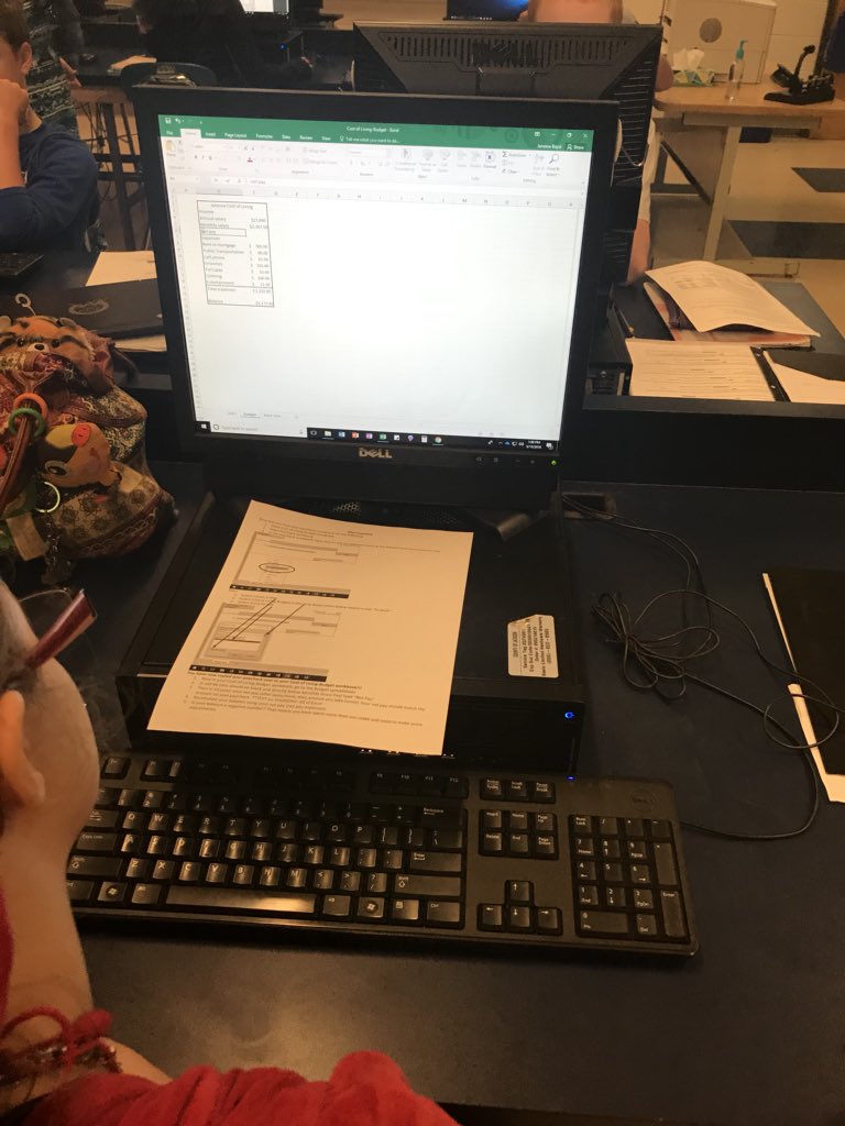 Corina Gribble (@cngribble) on Twitter photo Quote of the day, “Mrs. G, it costs a lot to live!”. #middleschool Ss researched careers and geographical costs to create budgets in Excel, part of a larger project. <a href="/jcpsnc/">Jackson County Public Schools, NC</a>
#pbl #cteworks #cte #eaglesforexcellence Quote of the day, “Mrs. G, it costs a lot to live!”. #middleschool Ss researched careers and geographical costs to create budgets in Excel, part of a larger project. <a href="/jcpsnc/">Jackson County Public Schools, NC</a>
#pbl #cteworks #cte #eaglesforexcellence