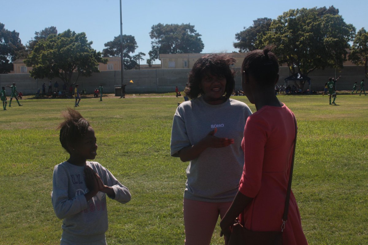AdoringTankiEm's tweet photo. March 30th, Tanki Em out at a soccer tournament with @Zama_senti &amp; Amee https://t.co/6pw5YahGux