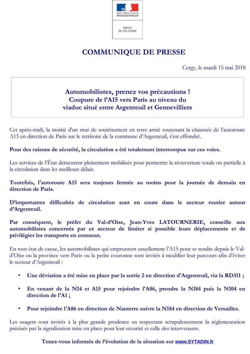 Préfet du Val-d'Oise tweet media