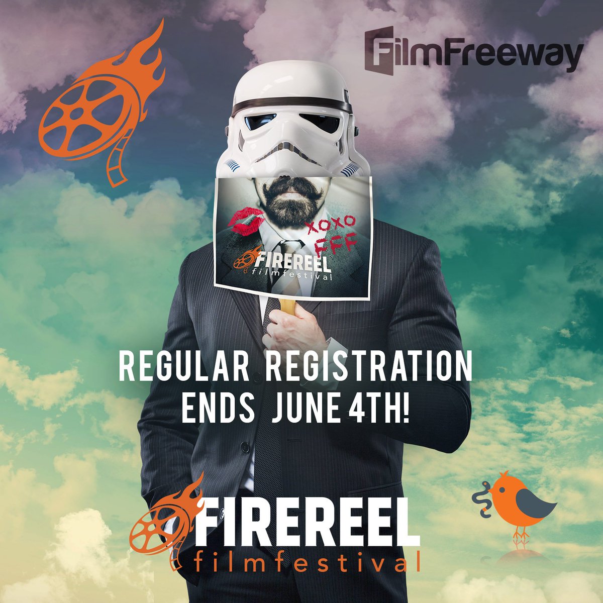 firereelfest's tweet photo. Guys, our regular price for film submissions ends June 4th!! Get those films in! #stachetag #firereelfilmfestival #FFF2018 #stachetrooper #Redding #ReddingCA #filmfestival https://t.co/eMCTurloFI https://t.co/ifk2PusoCb https://t.co/dkD0DrFRwz