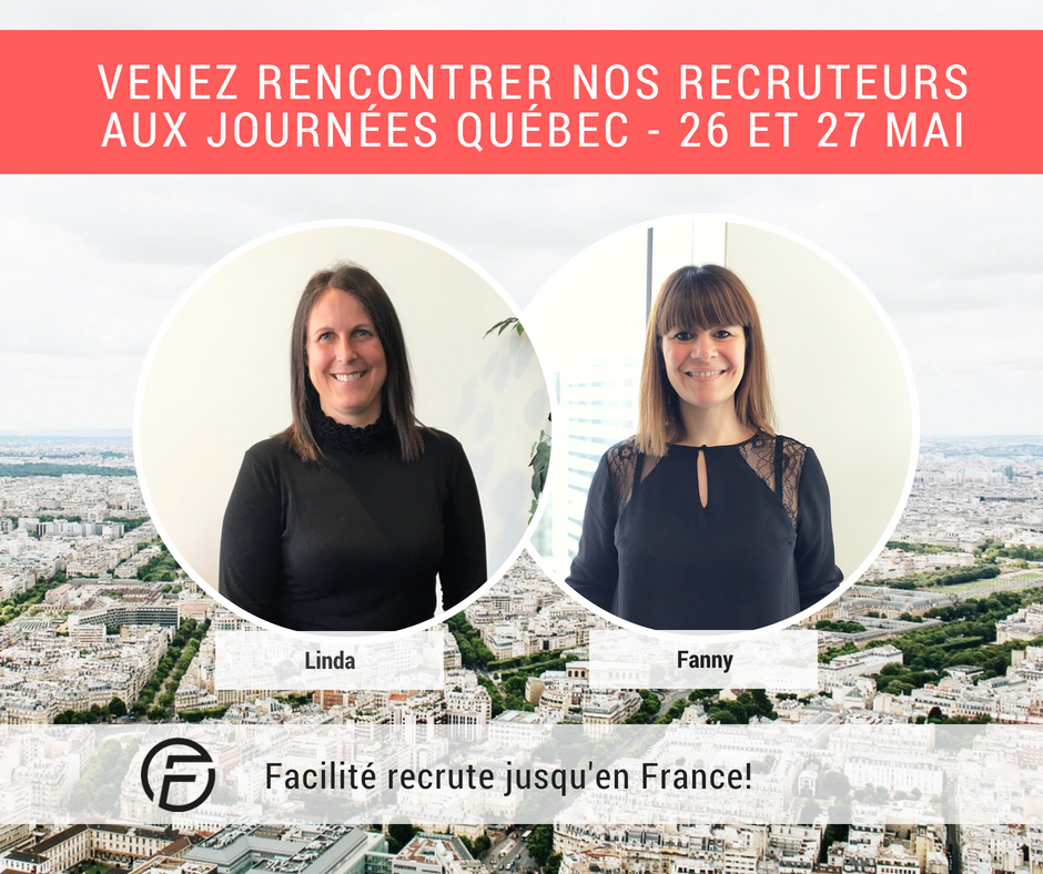 Ne ratez pas votre chance, arrêtez-vous à notre kiosque, qui sait... votre prochaine opportunité vous attend peut-être chez Facilité! 😊journeesquebec.gouv.qc.ca #itjobs