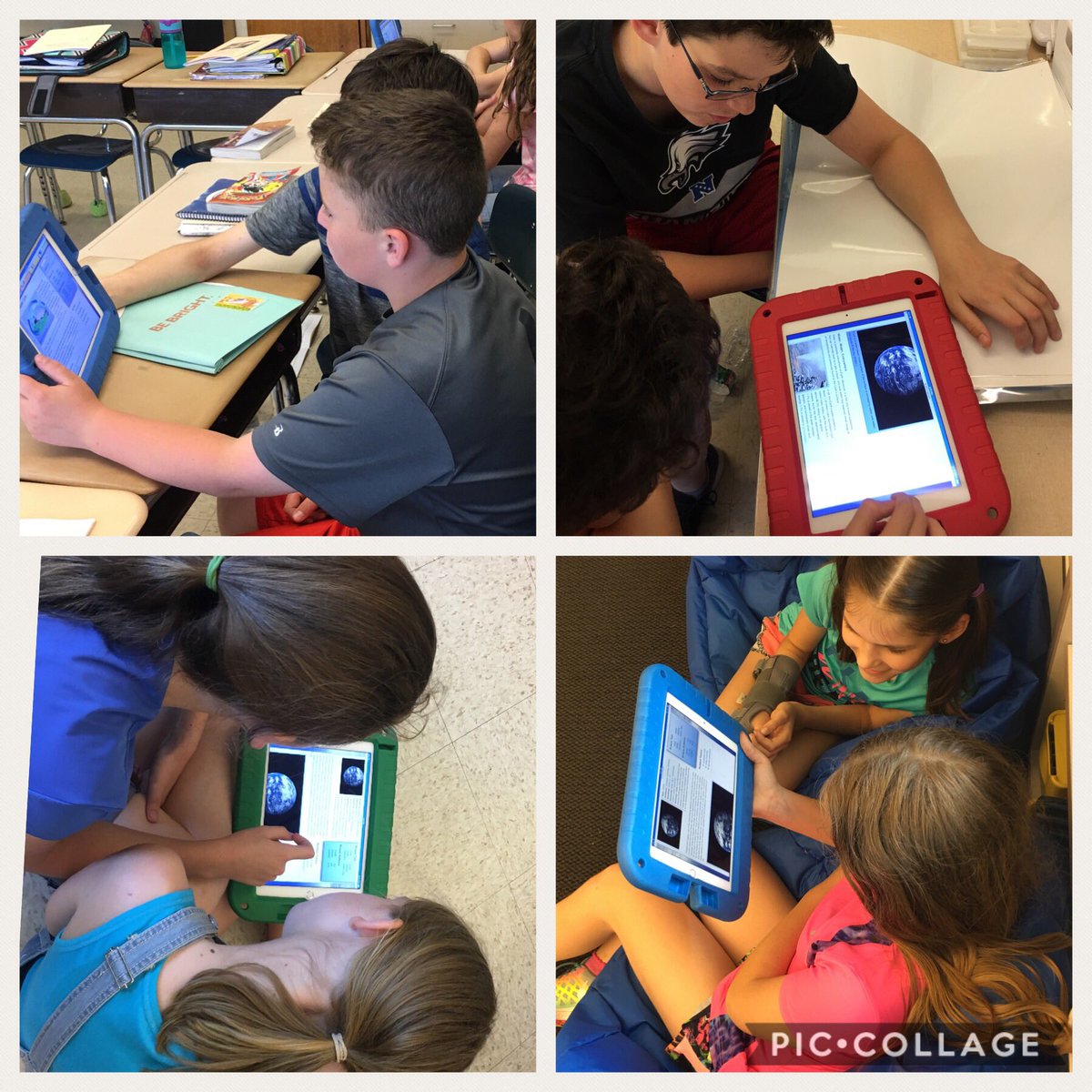 iPads at work in science- interactive games, videos and webquest articles! <a href="/CBKutzElem/">Paul W. Kutz Elem</a>