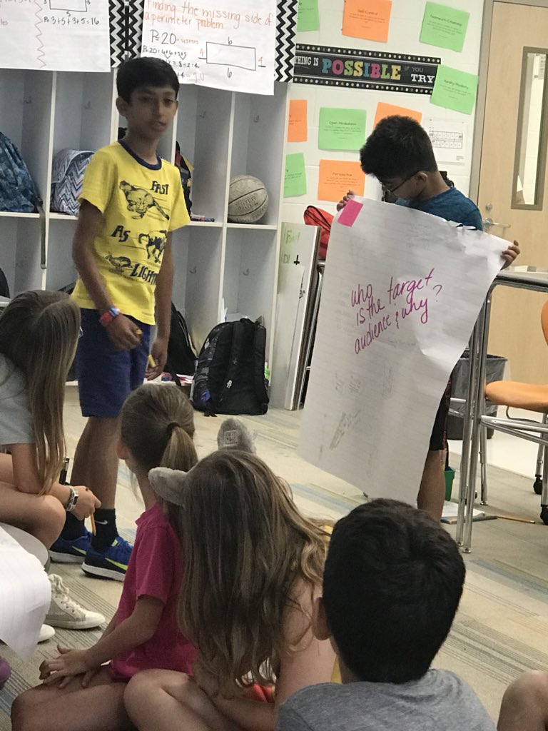 collinsclass3's tweet photo. Learning about the components of a PSA!! Then having a little chalk talk share about thoughts on the components. Planning our own PSA!! Working hard in third grade today!! https://t.co/NdlvTcZ0gD