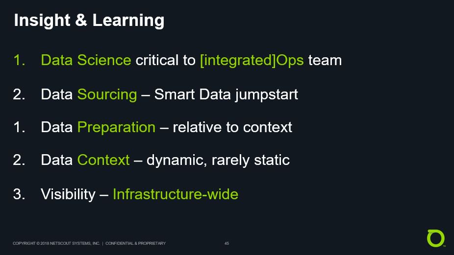 NETSCOUT's tweet photo. Closing thoughts from Andrew Nash: You can't use yesterday's #data to make tomorrow's decisions. Data and insights are mission critical. #MyEngage #SmartData https://t.co/31lH9M3vd2