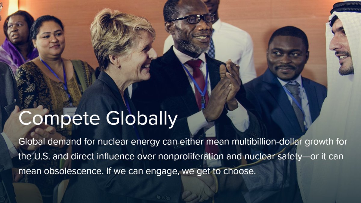 NEI's tweet photo. There are 60 #nuclear plants under construction, but only 2 in the U.S. 
At least 170 more in the planning stages. 
America's ability to compete is hampered by our own sluggish system. 
Here are some steps to get things moving: https://t.co/HgVLgZlmbH https://t.co/BhNPUObBFn