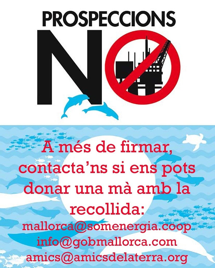 GOBMallorca's tweet photo. 🆘 Queden pocs dies per a recollir al·legacions al projecte #MedSalt2

Necessitam voluntaris per a estar a les taules de recollida de firmes

Contacta amb ⬇
📧conservacio@gobmallorca.com https://t.co/waWtTPixR4