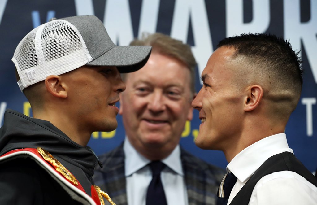 Who wakes up with the IBF World Featherweight Title on Sunday morning? 🤔 

🔃RT for <a href="/leeselby126/">lee selby</a> 
❤️Like for <a href="/J_Warrington/">Josh Warrington</a> 

#SelbyWarrington