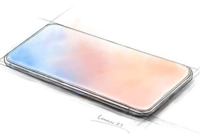 TechSpot's tweet photo. Lenovo teases the Z5, a true all-screen phone #95PercentScreenToBodyRatio #Smartphone #Lenovo #Z5 #AllScreen https://t.co/9di5gullyI https://t.co/b3gxFjKreO