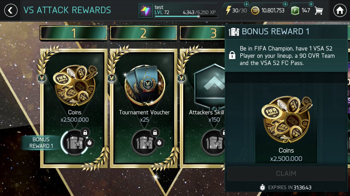 TestingFifaAcc's tweet photo. @tomcaleffi , @EAFIFAMOBILE , @kingbitty , @FutheadMobile ,  maybe you should tell why the hell it doesn’t mentioned that i need something else except 90 ovr with s2 players, FC pass and 80 team?  Waste of 3500fp, amazing https://t.co/2B55kFl5J2