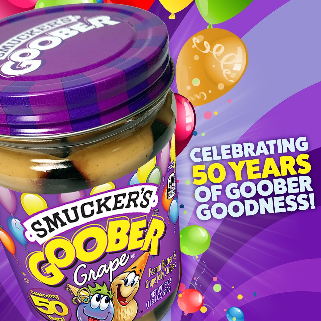Smucker's on Twitter "Goober® has been bringing Peanut Butter & Jelly