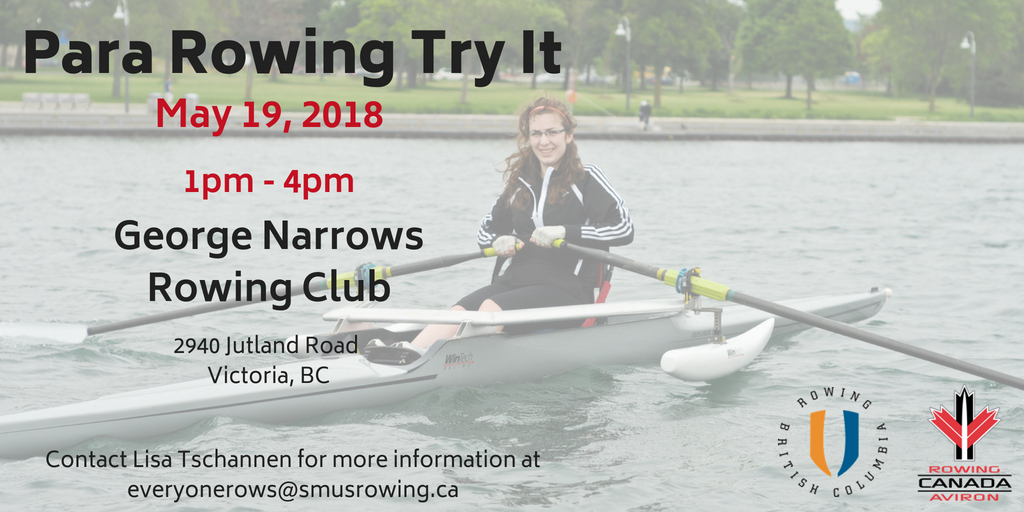 rowingcanada's tweet photo. Great opportunity to #TryIt out @RowGorgeNarrows this weekend! Learn more about Para Rowing classification: https://t.co/Oyno2GnXth
Also visit our Provincial partner site @rowing_bc for more Para Rowing information in this region! https://t.co/RV71shkMyw https://t.co/dXdSAIL2pf