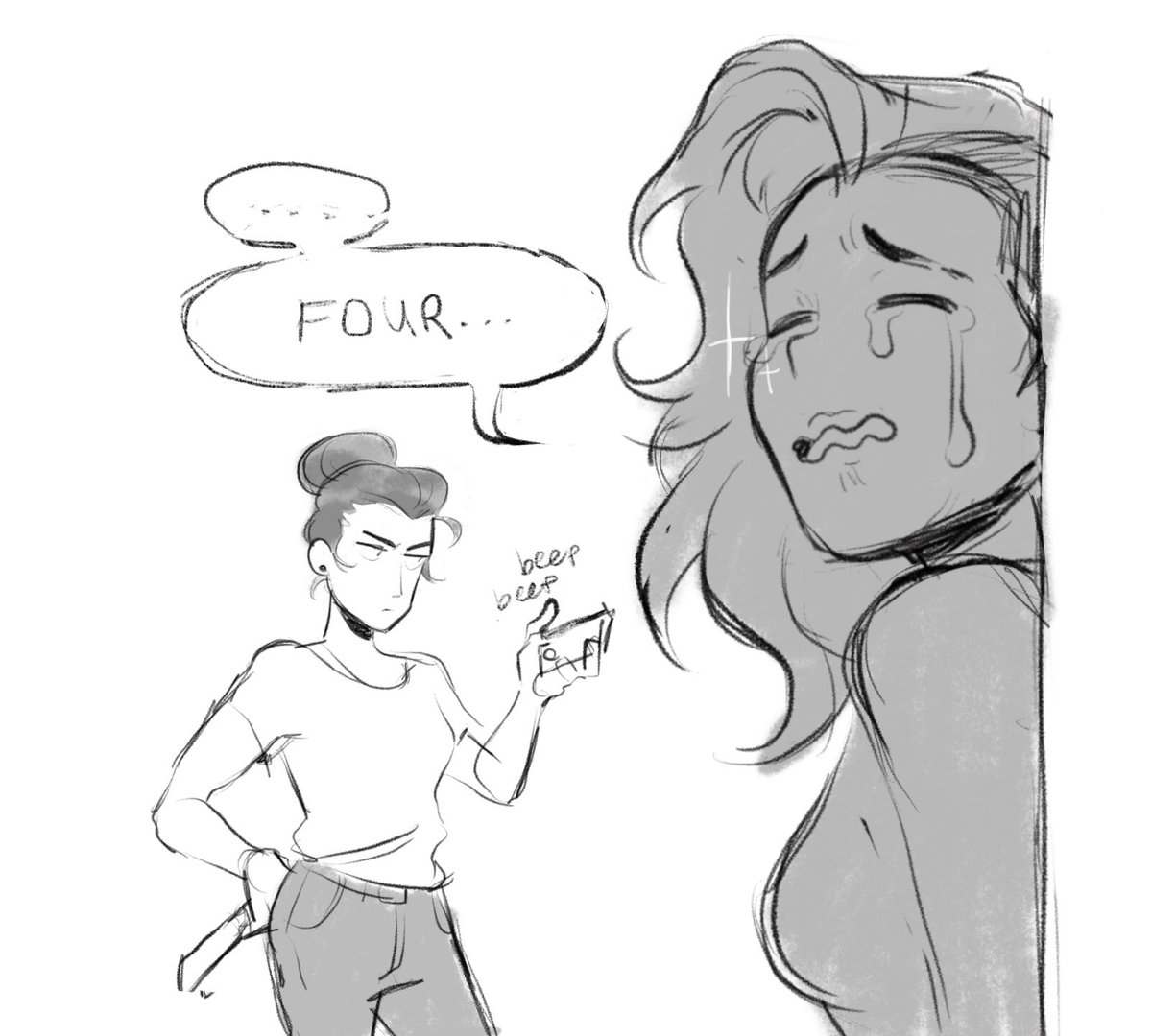 //spoilers maybe for killing eve// More killing eve au but this time it's sombramaker