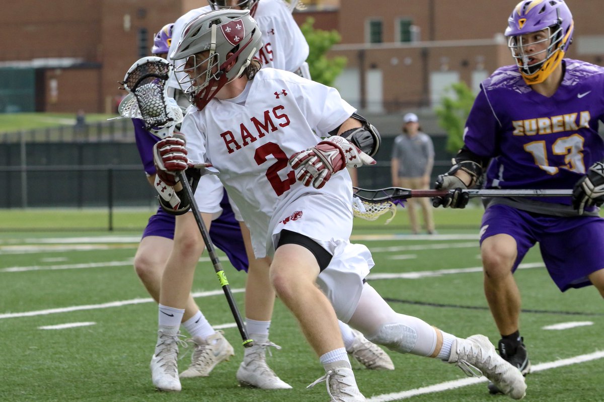 UltimateLaxSTL's tweet photo. Awesome JV Championship game today! @EurekaLacrosse_ defeats @MICDSLacrosse 10-9 OT #MoLacrosse #UltimateLacrosse https://t.co/sGXOAA7Fi2