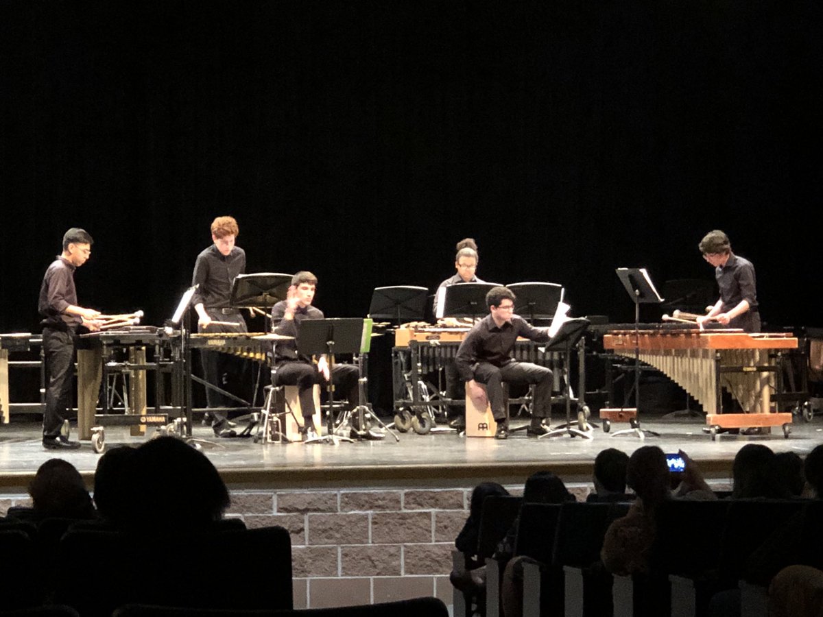 AkinsEagleBand's tweet photo. Some great performances tonight by the Akins Percussion students! https://t.co/8GOyfhHW50