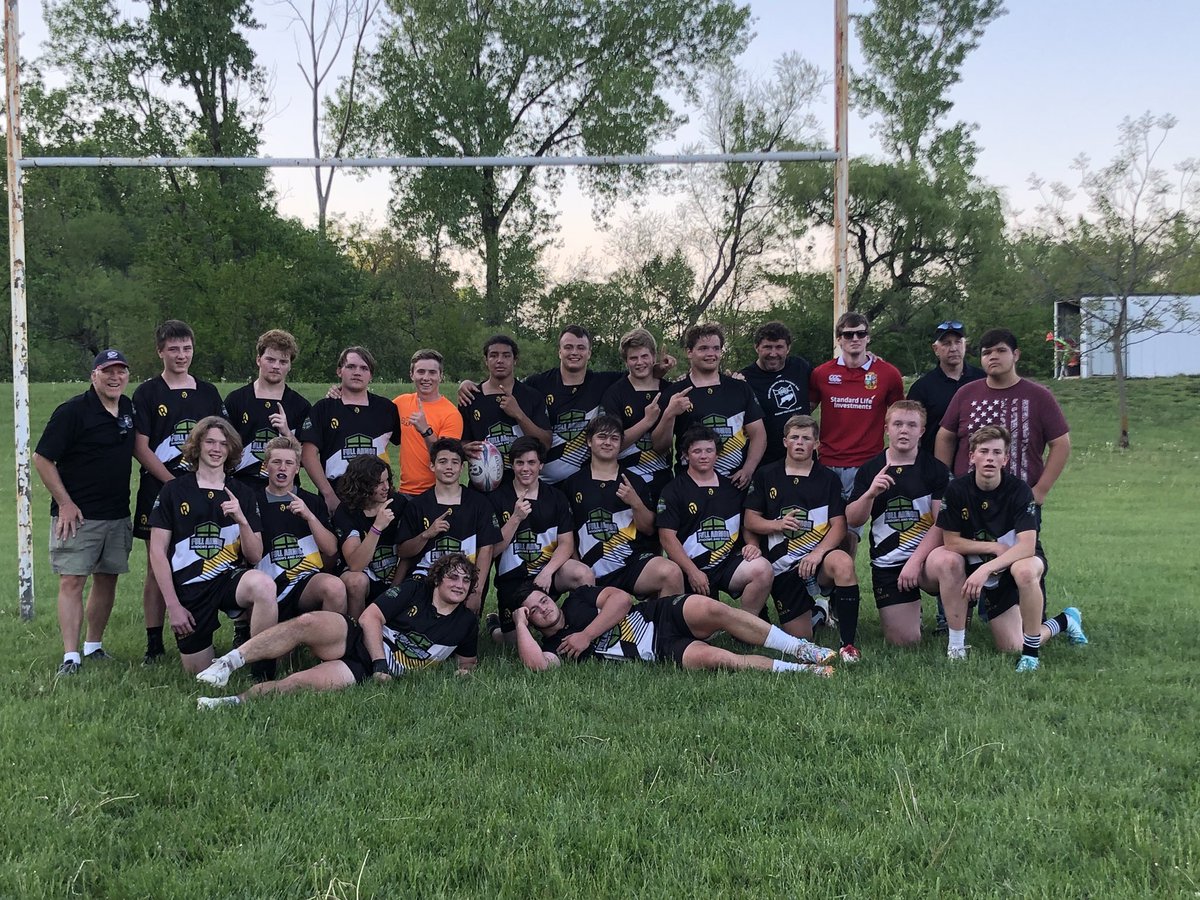 fullarmorrugby's tweet photo. Full Armor Rams just won semi final game vs Gretna. Score Glenwood 51 Gretna 19! Go Rams! #Rugby https://t.co/SyVzfb884m