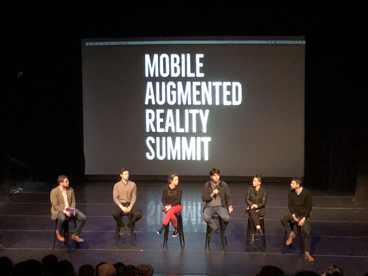 TeppeiTsutsui's tweet photo. Great to see @streem_pro and @FacemojiHQ present at #mobileARsummit !! https://t.co/XMsq7rezld