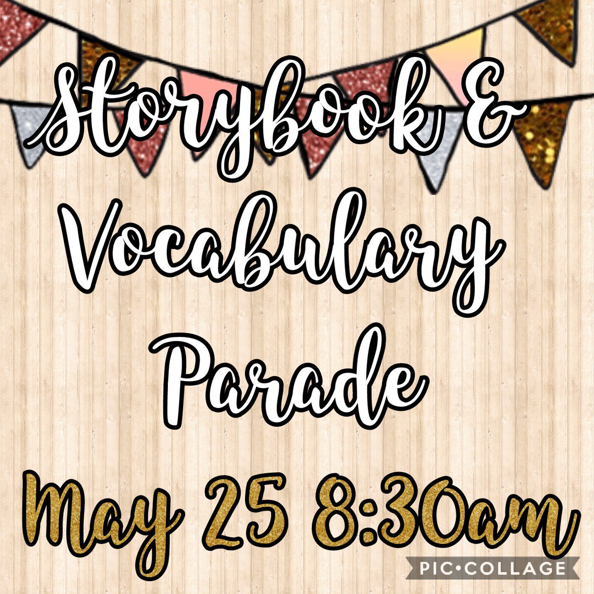 Don't forget Storybook &amp; Vocabulary Parade is Friday, May 25th. Can't wait to see all of the characters and vocabulary creations our Ss come up with! <a href="/MahaffeyKISD/">Mahaffey Elementary</a> <a href="/ptomahaffey/">PTO Mahaffey</a>