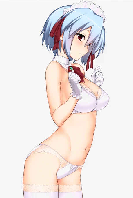 メイドの日に描こうと思い立って描き始めたけど1週間近くかかってしまった雪さんです。
でも雪さんは笑顔で許してくれると思います。 
