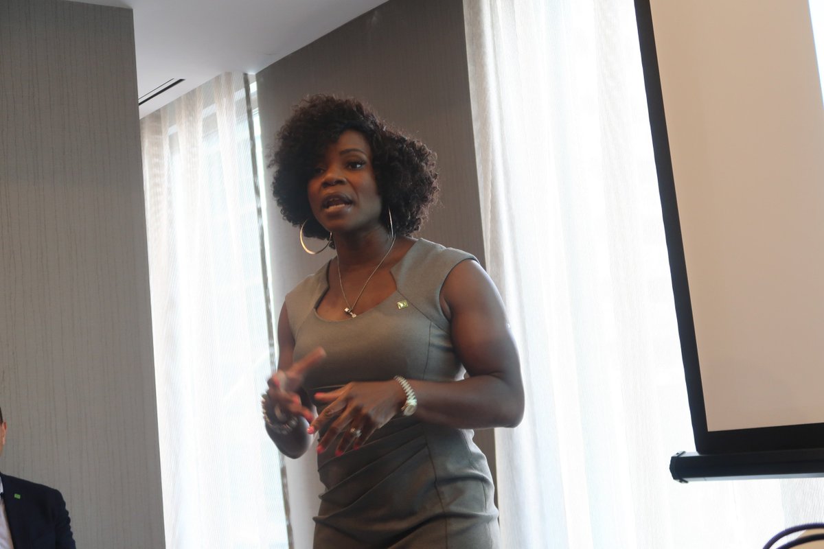 RupertHon_TD's tweet photo. Thank you @NkechiNR_TD for the inspirational presentation on adopting a positive mindset and discovering your personal brand at the TD Visible Leadership Networking Reception #beconfident #berelentless #bepatient #bepositioned #slayyourgoals https://t.co/uH4vfQnb8p